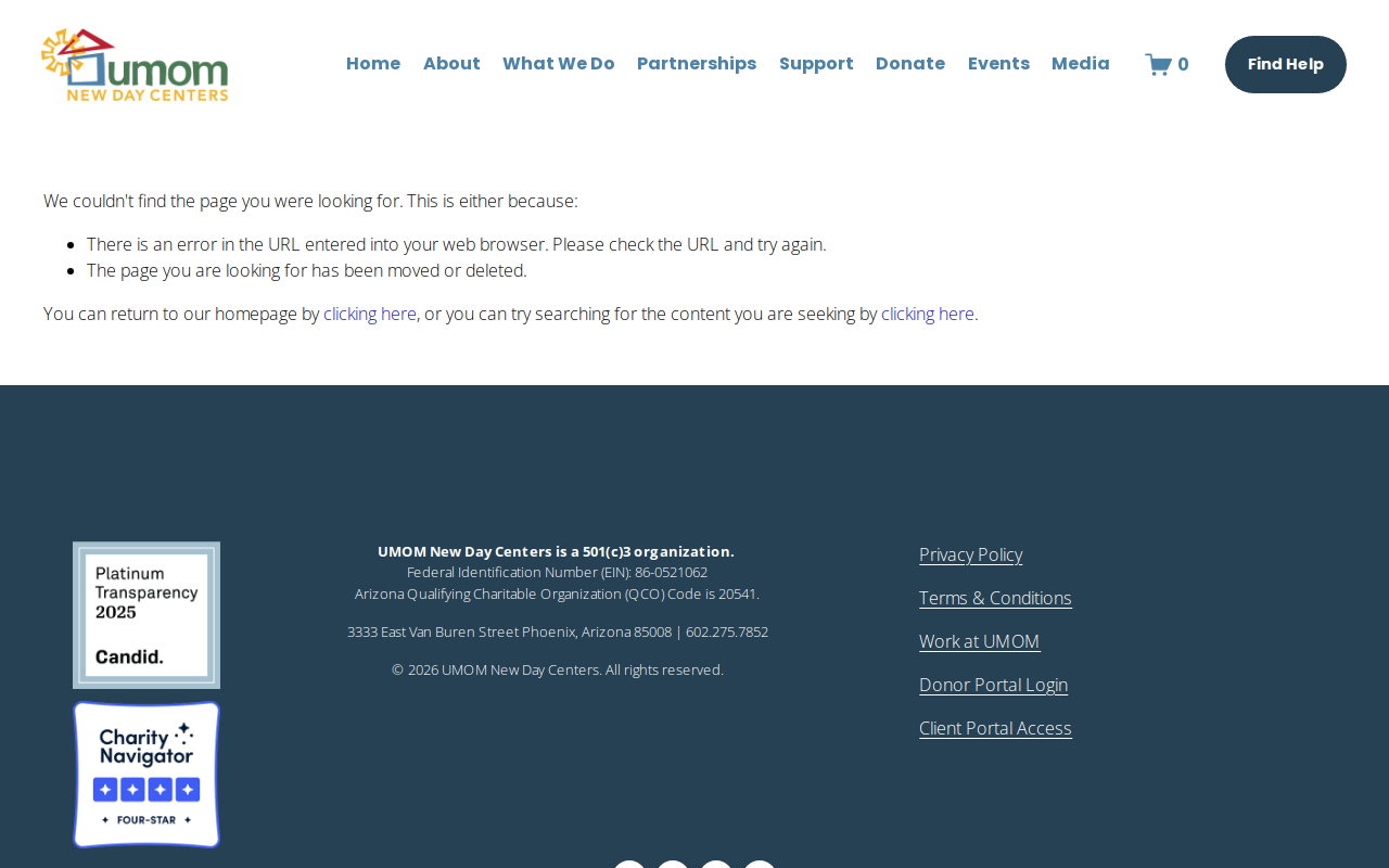 Belongings website preview