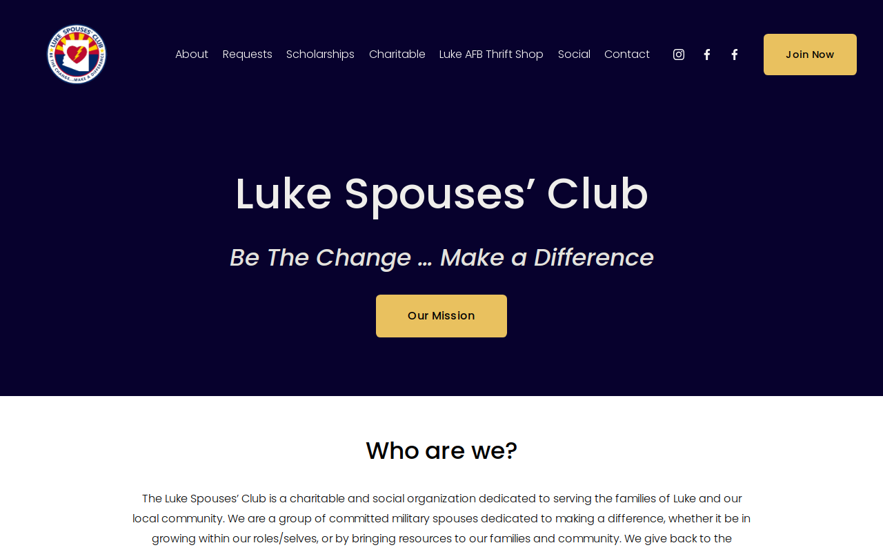 Luke AFB Thrift Shop website preview