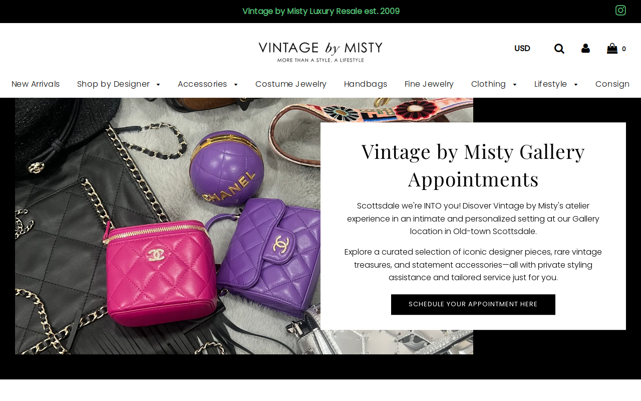 Vintage By Misty website preview