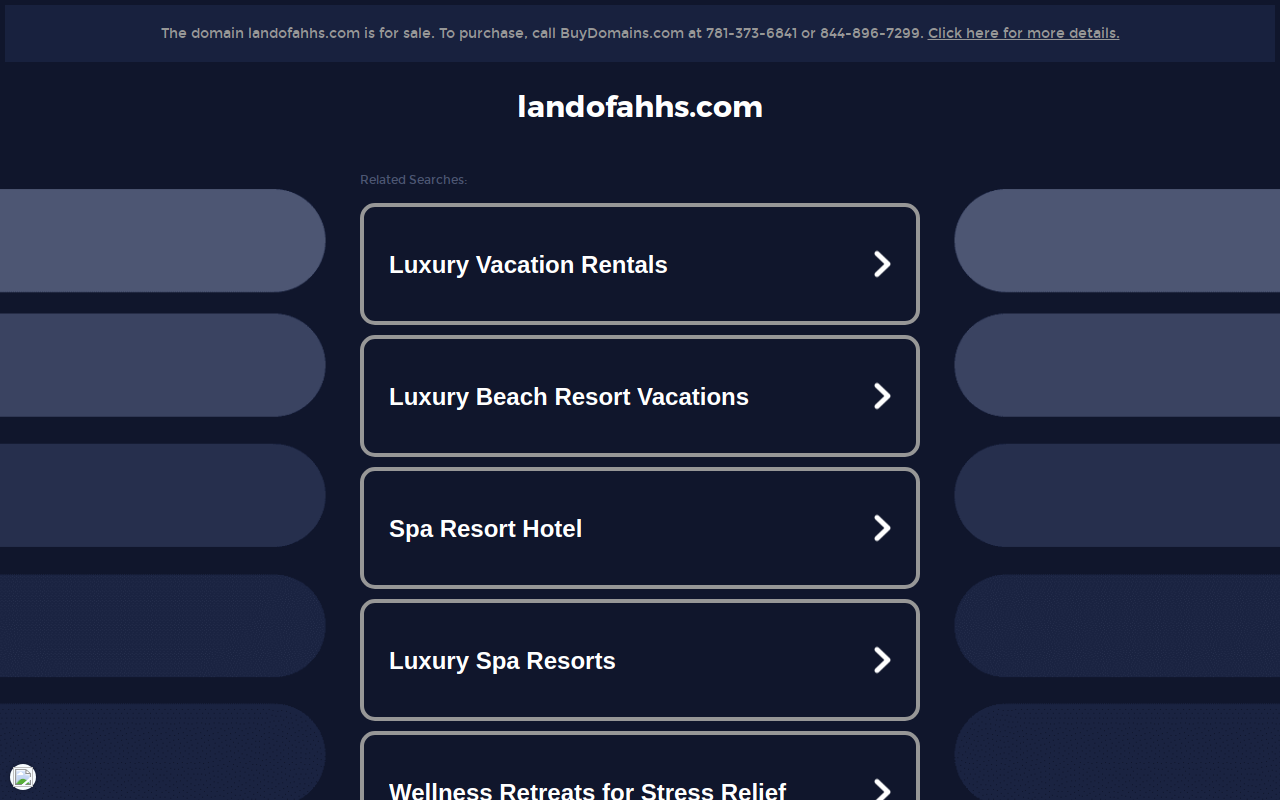Land of Ahhs Consignment -Scottsdale website preview