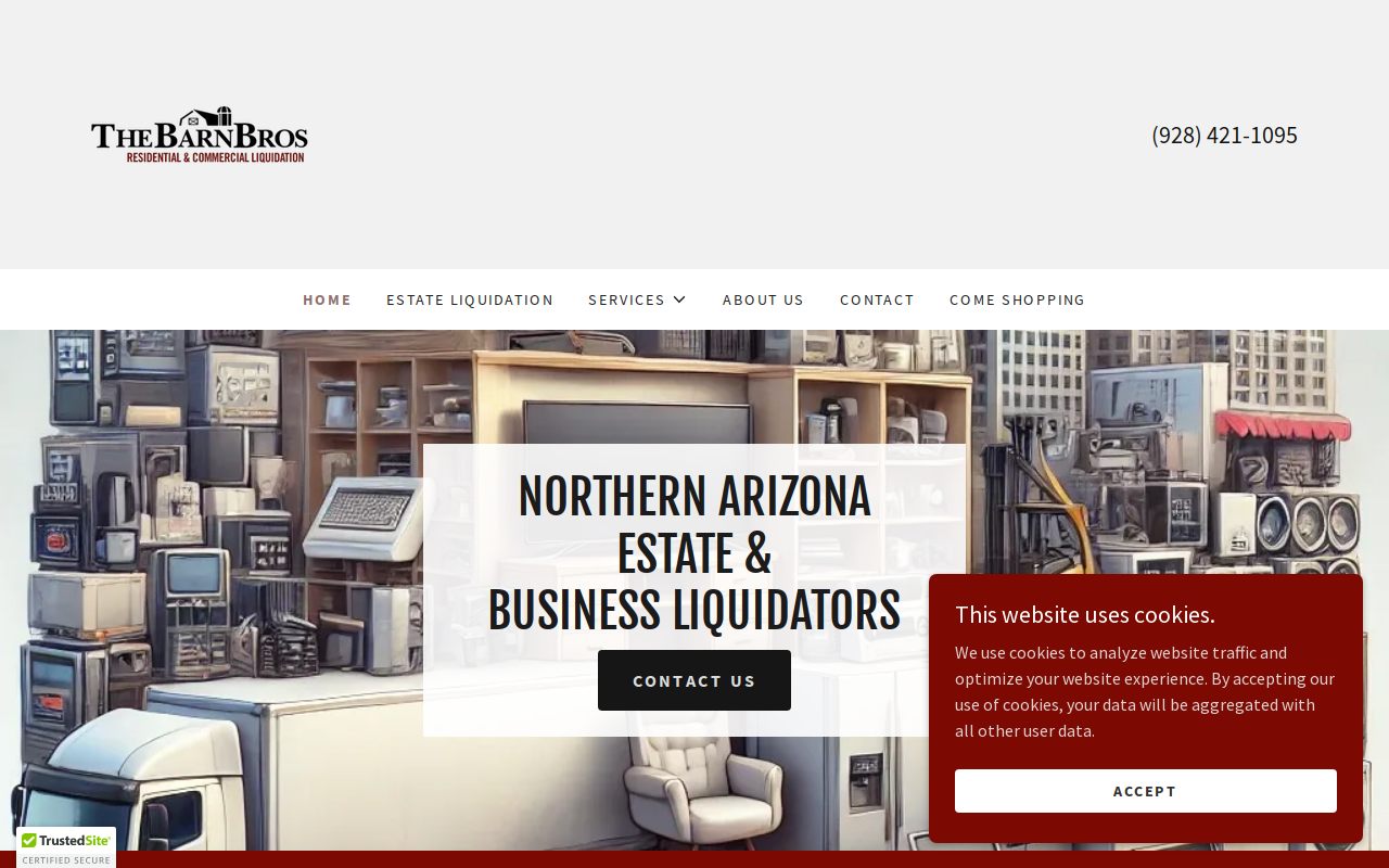 Barn Bros - Prescott Valley website preview