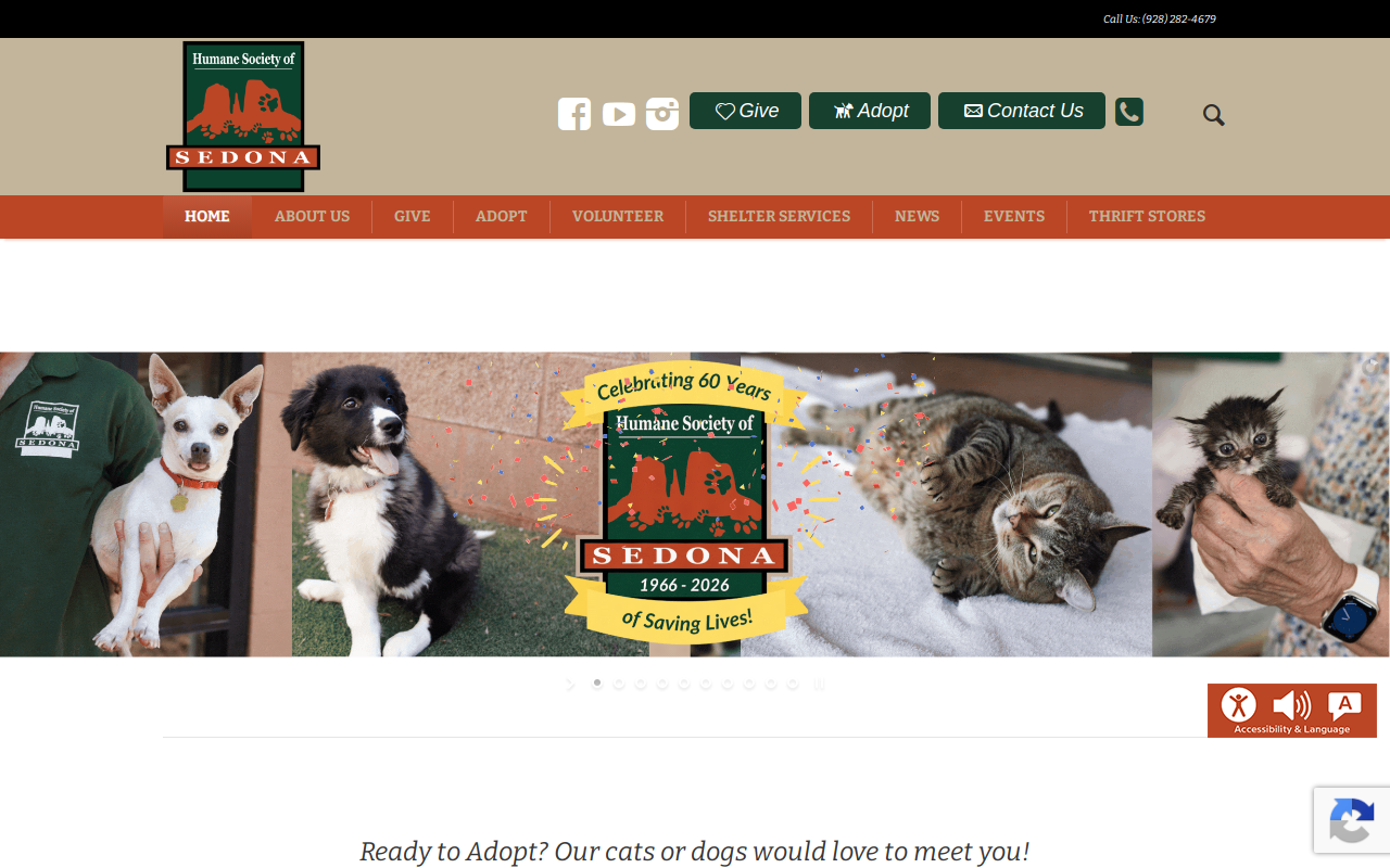 Paw's West Thrift Shop website preview