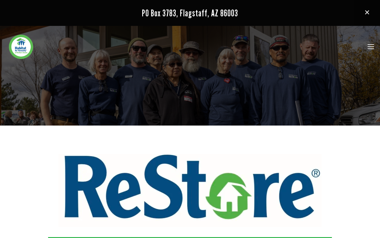 Habitat For Humanity of Northern Arizona website preview