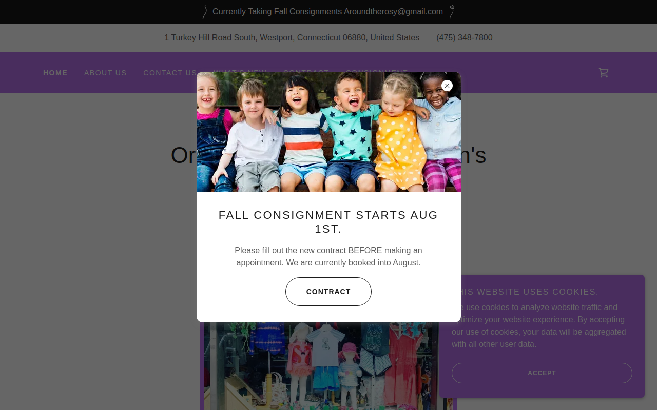 Around the Rosy website preview
