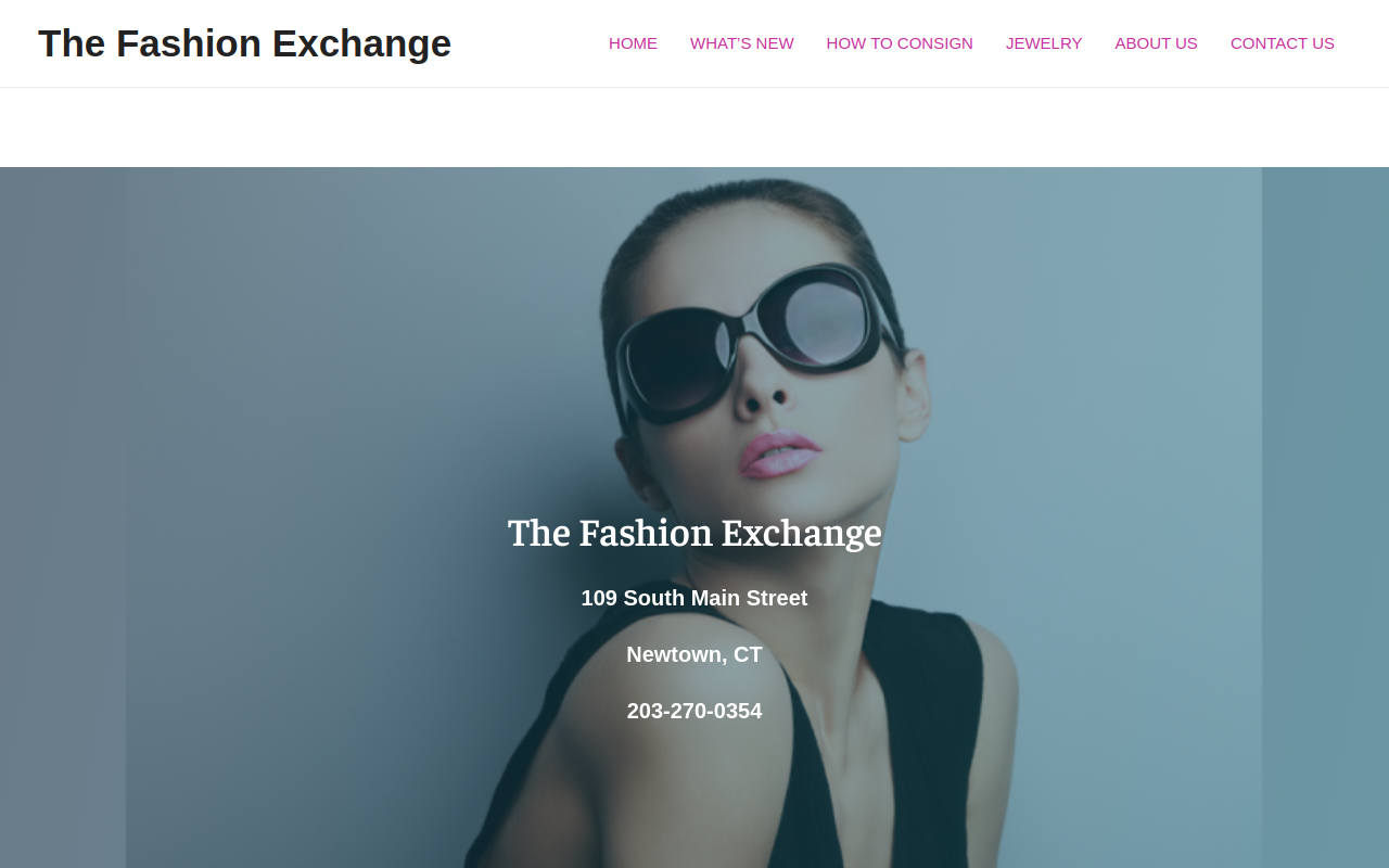 Fashion Exchange website preview