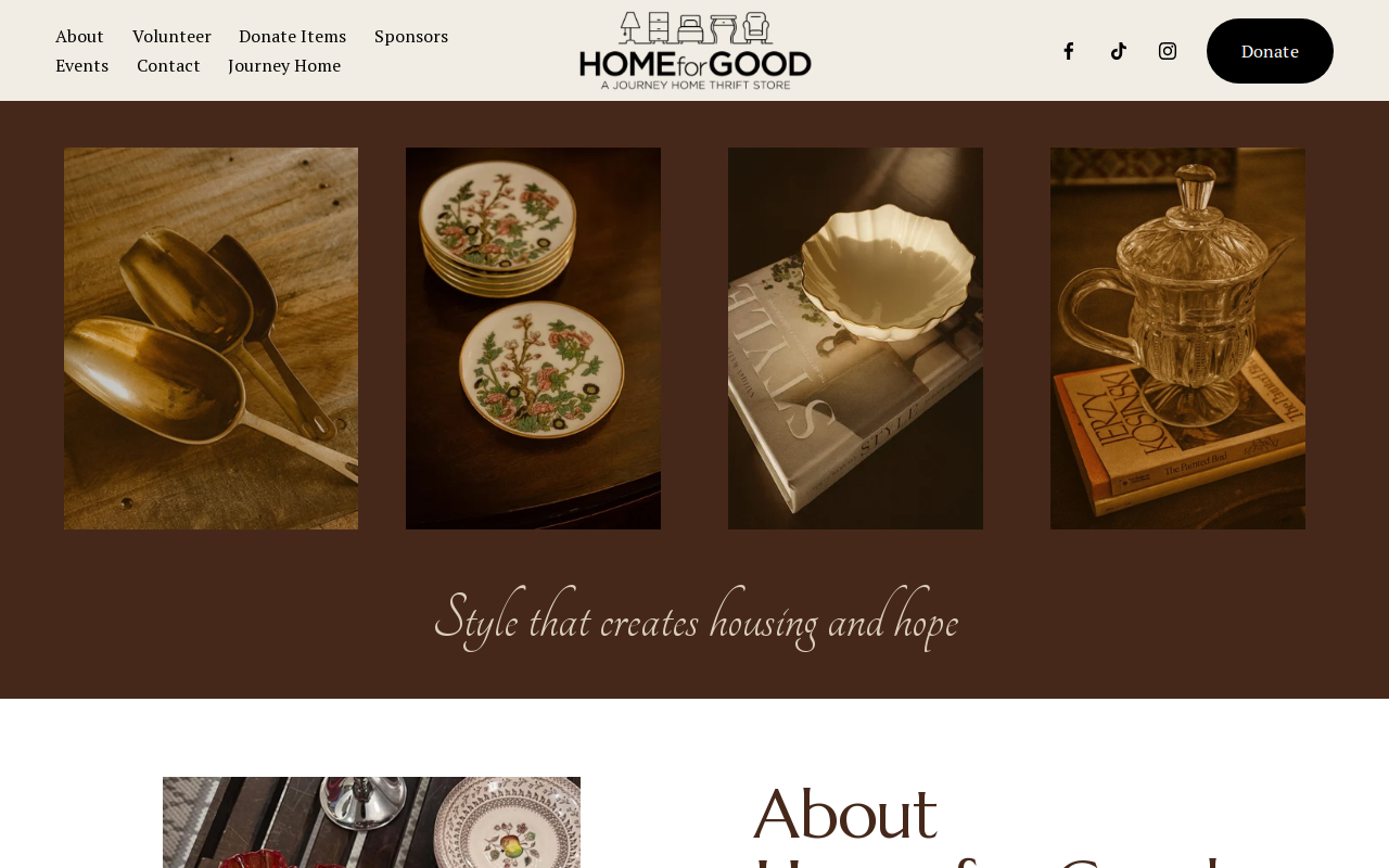 Home for Good website preview