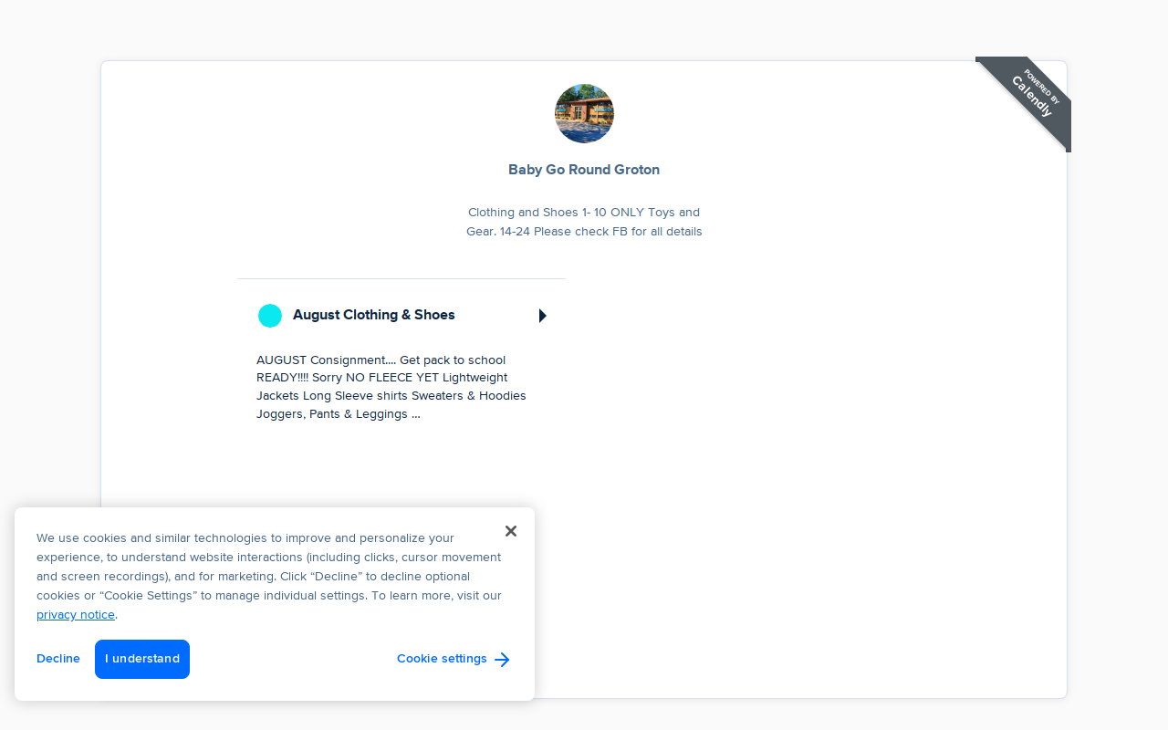 Baby-Go-Round website preview