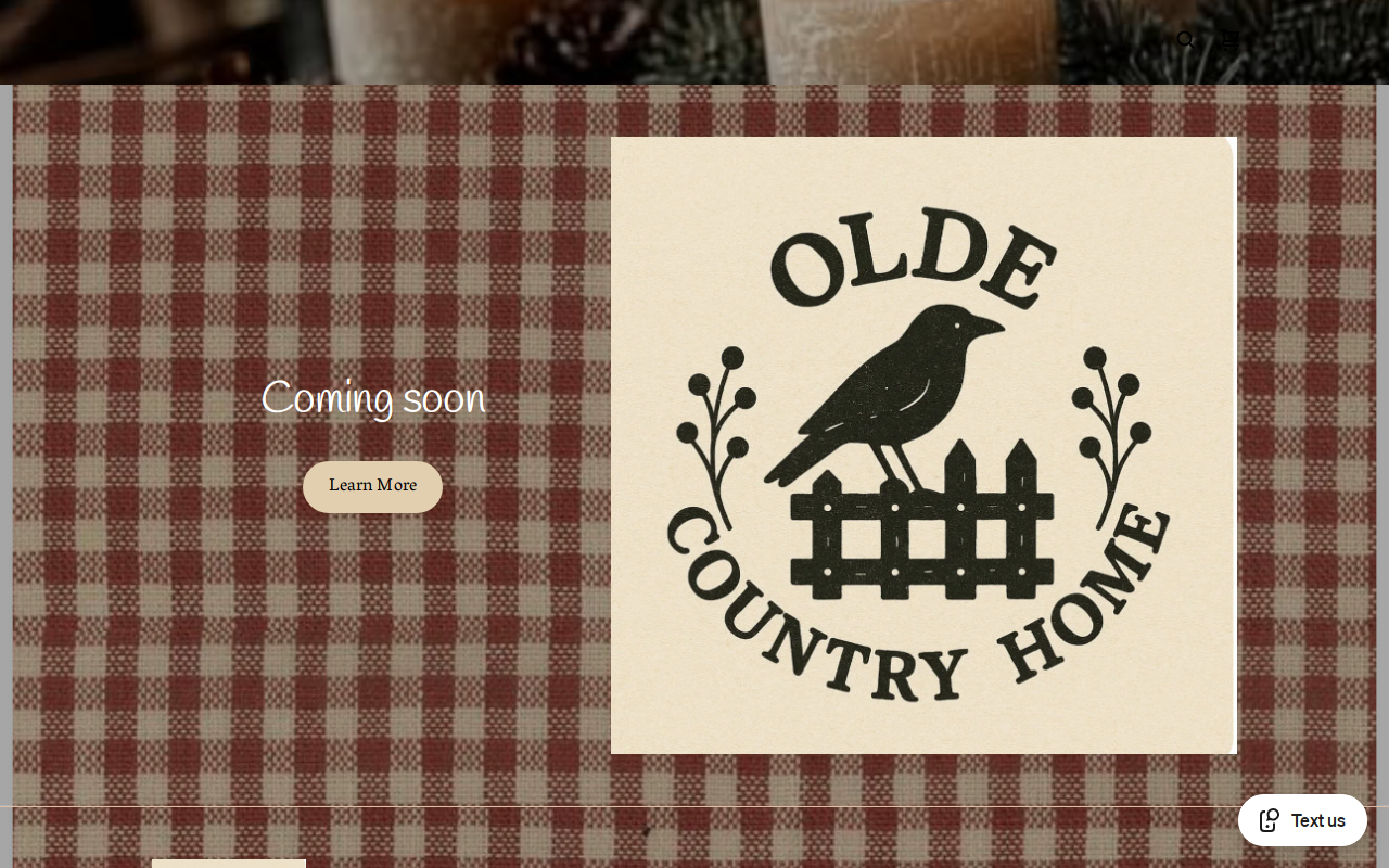 Olde Country Home website preview