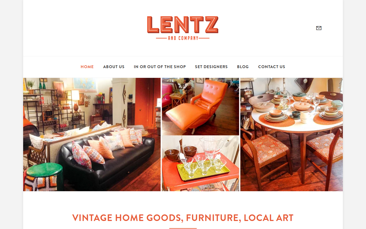 Lentz & Company website preview