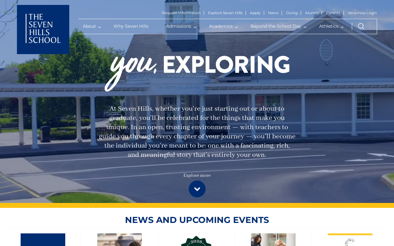 Seven Hills School Resale Shop website preview