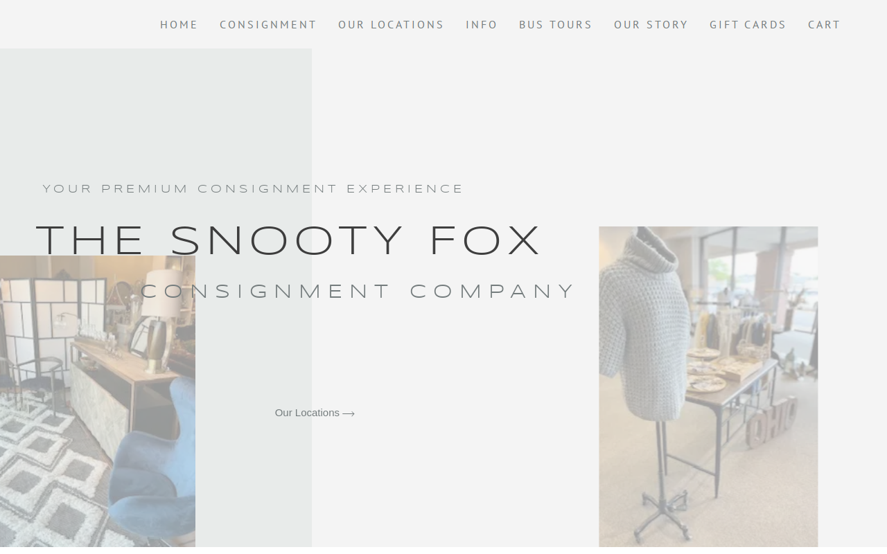 Snooty Fox Furniture Den website preview