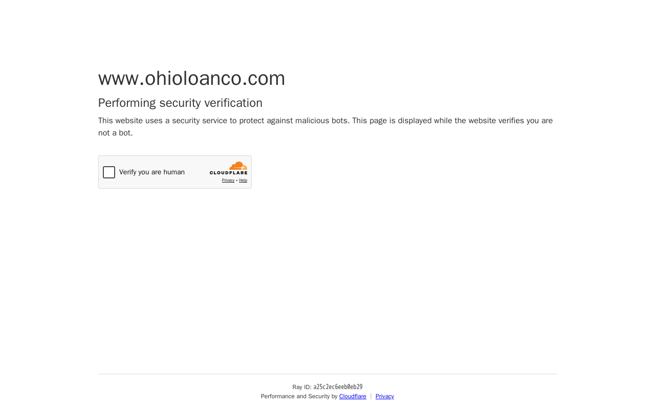 Ohio Loan Co. website preview