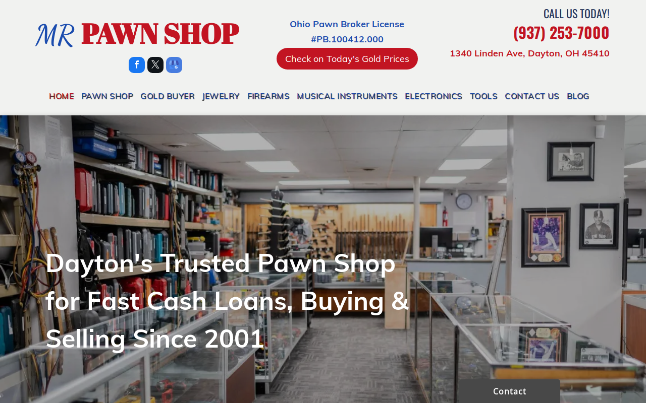 Mr. Pawn Shop website preview