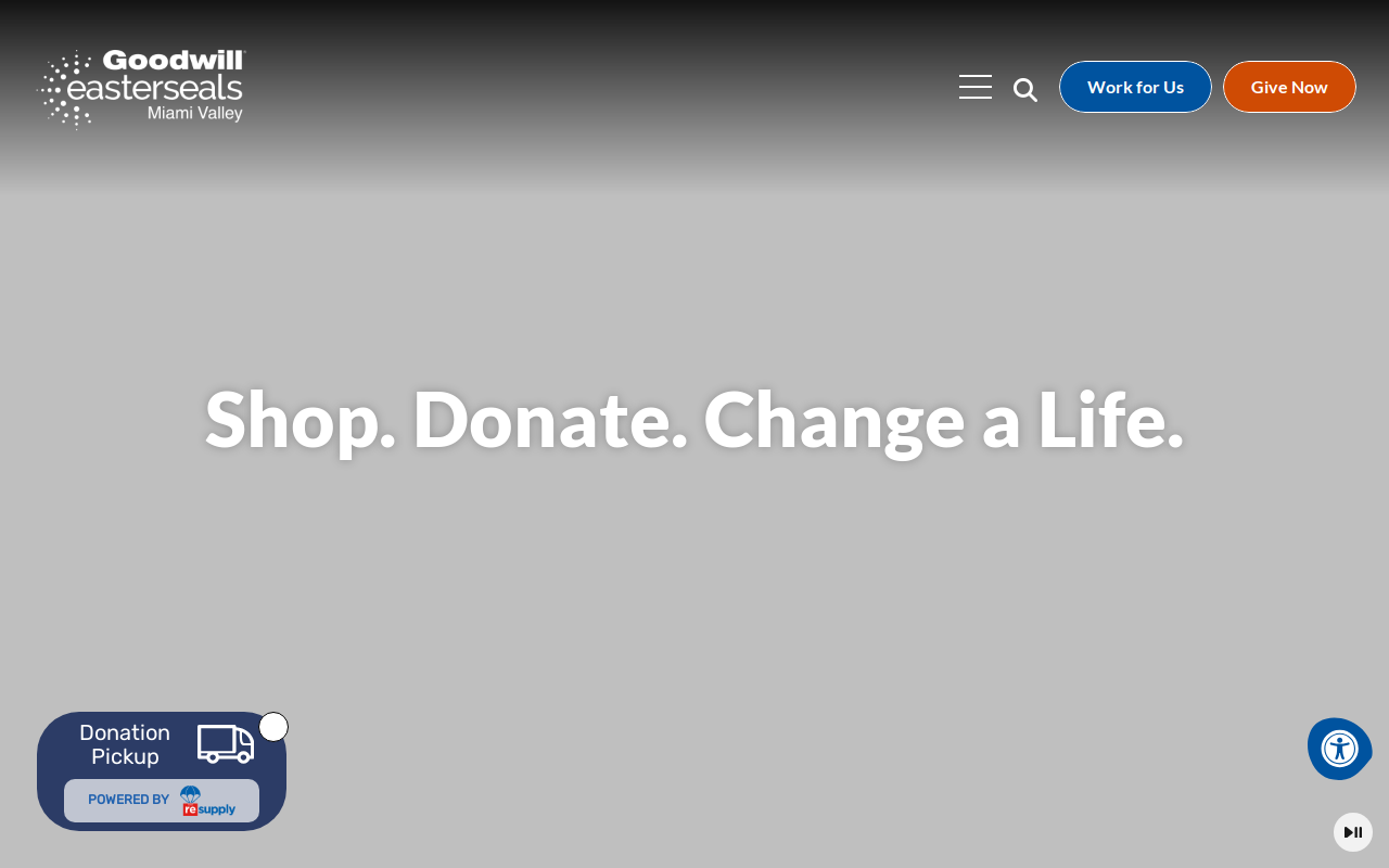 Goodwill Stores- Hillsboro website preview