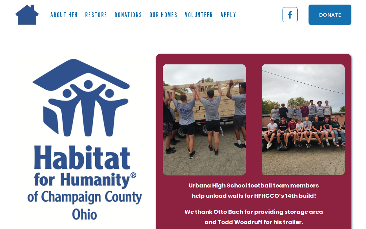 Habitat For Humanity ReStore website preview