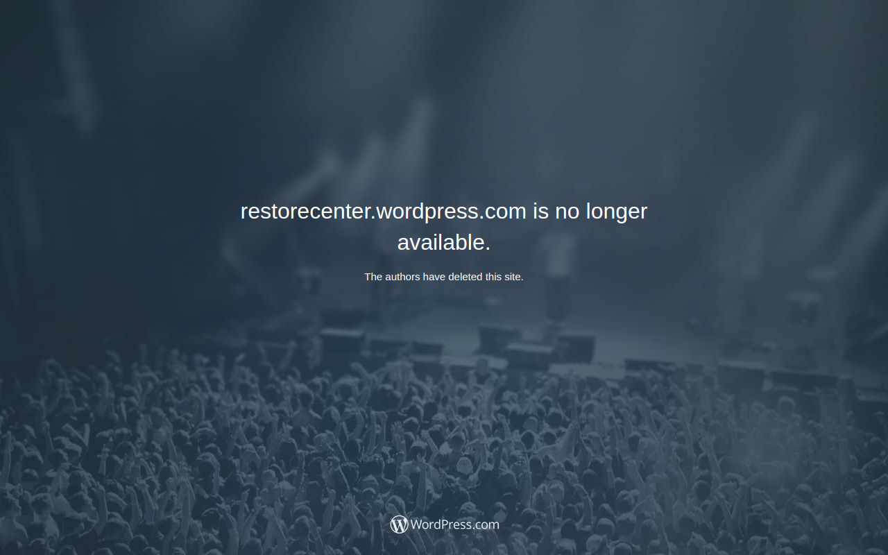 Restore Community Center website preview