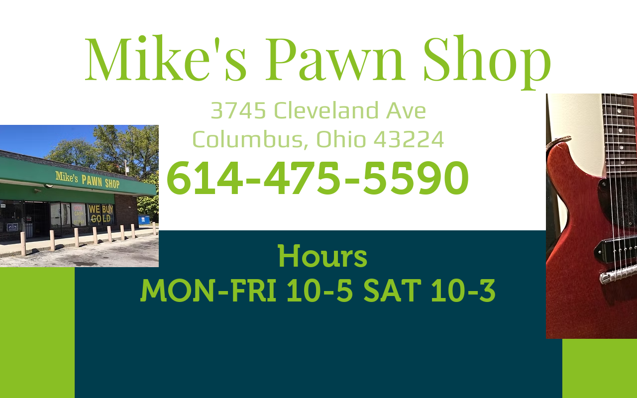Mike's Pawn Shop website preview