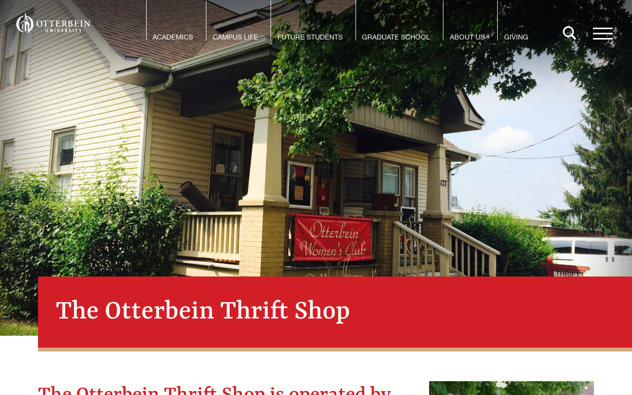 Otterbein Thrift Shop website preview