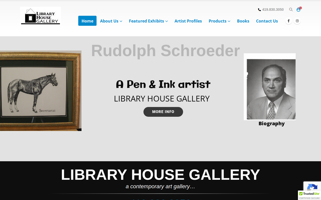 Purple Door Collectibles website preview