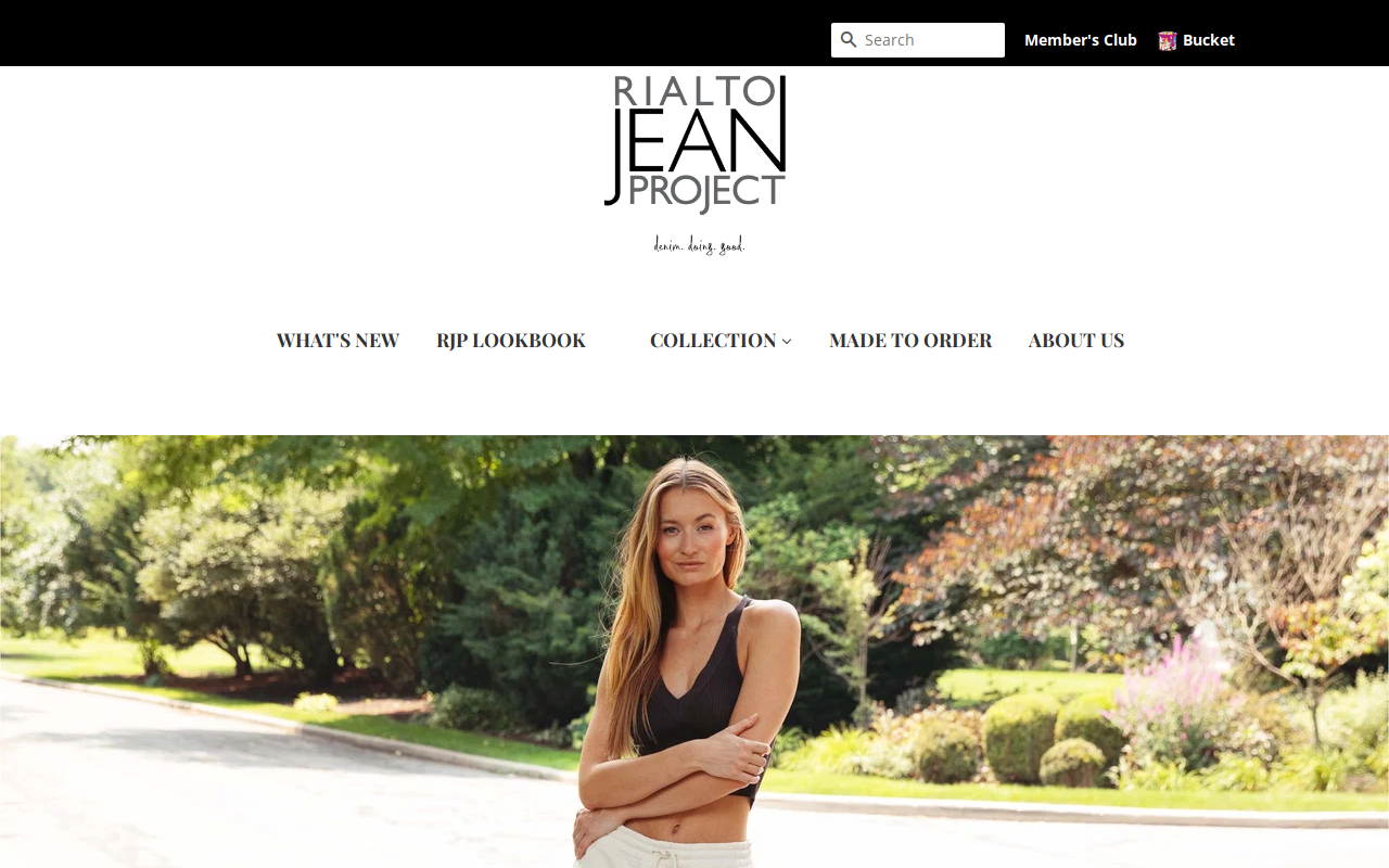 Rialto Jean Project website preview