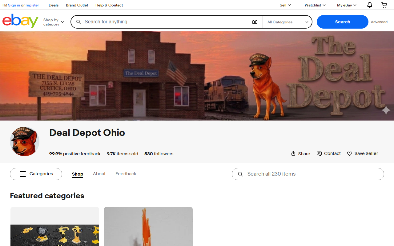 The Deal Depot llc website preview