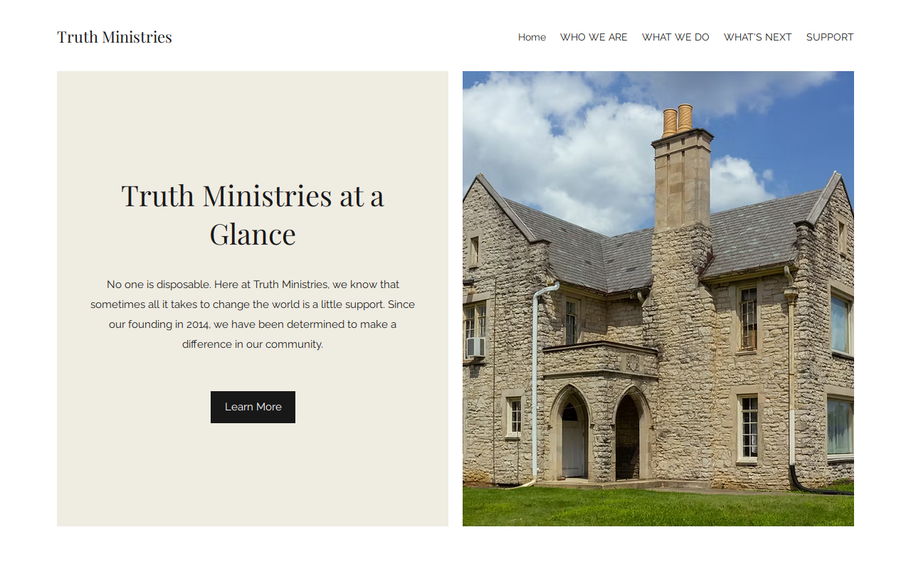 Addy's Attic website preview