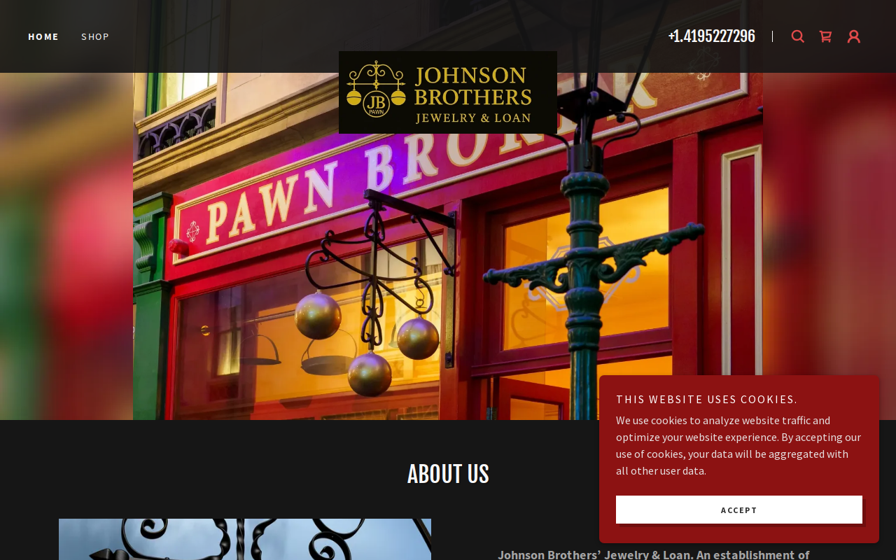 Johnson Brothers Jewelry & Loan website preview