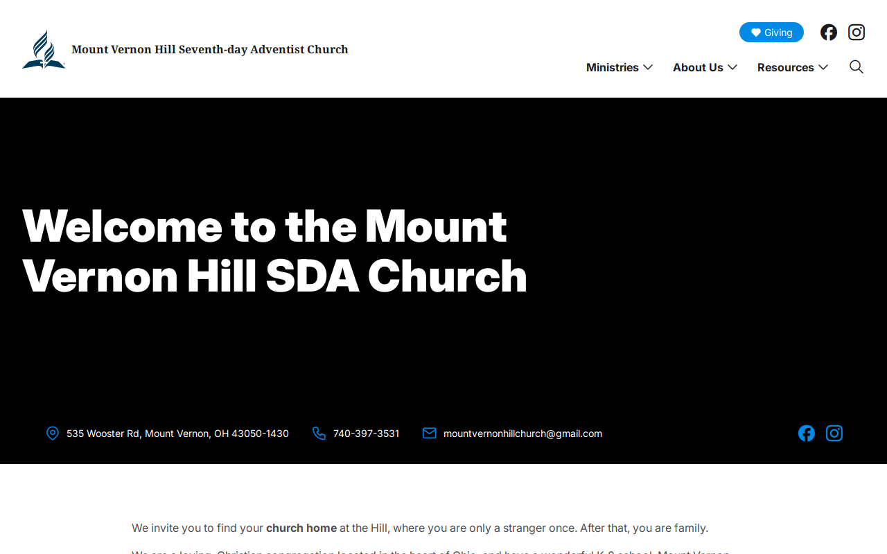 Acts Thrift Shop website preview