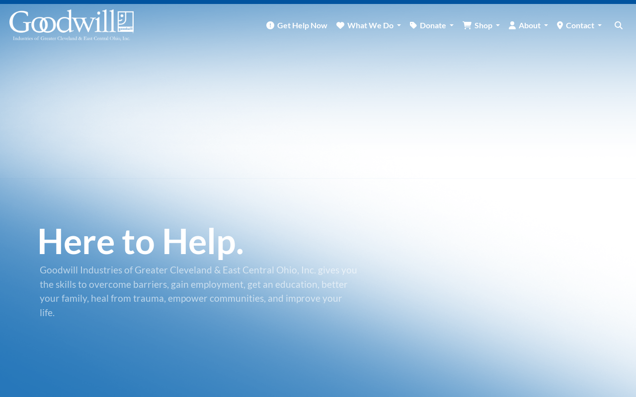 Goodwill Route 62 website preview