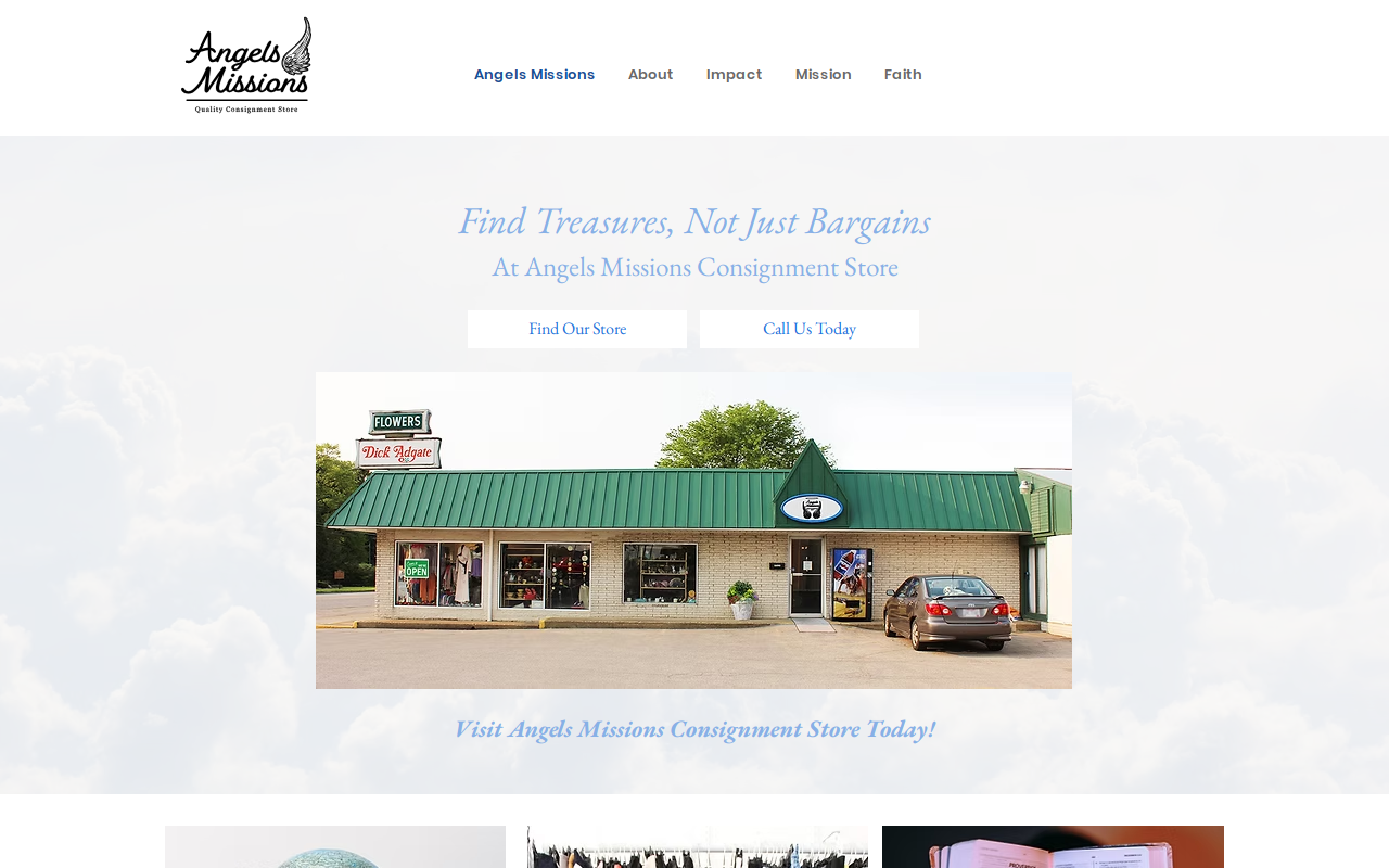 Angels Missions website preview
