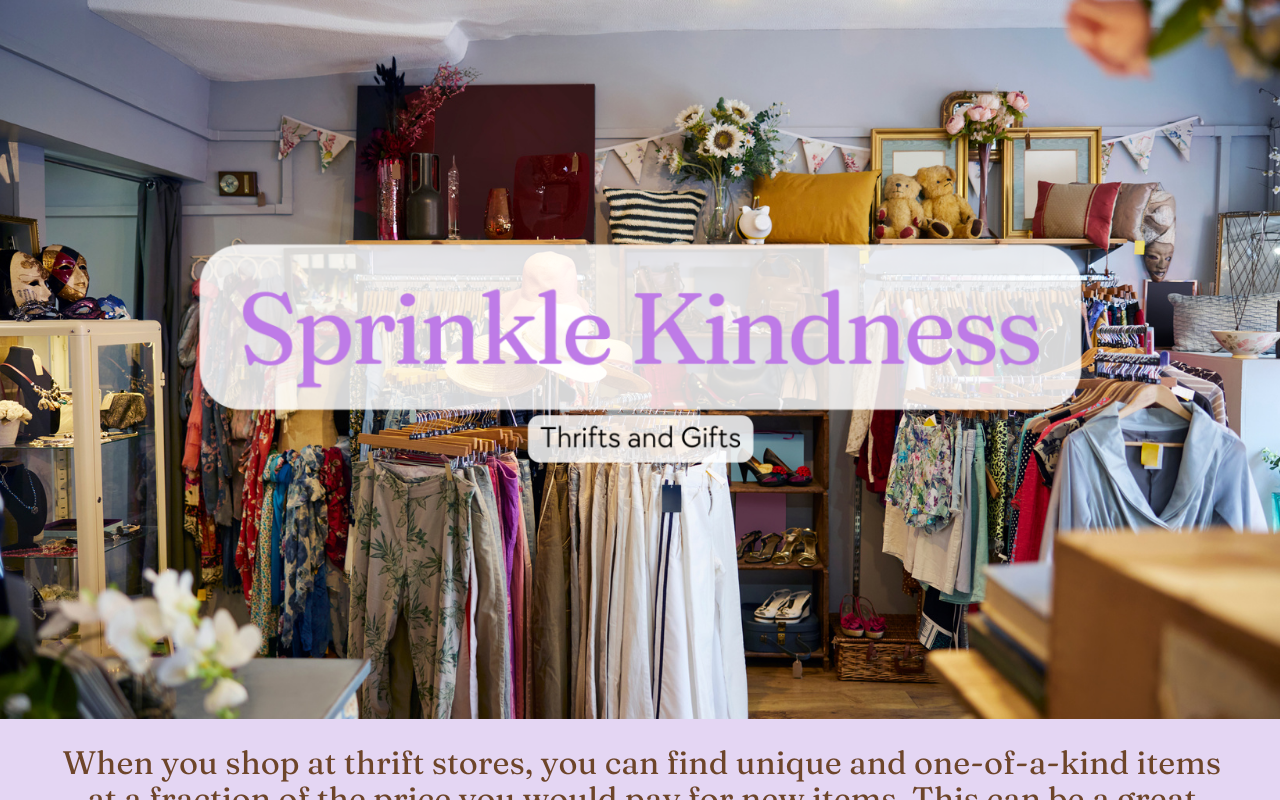 Sprinkle Kindness Thrifts & Gifts website preview