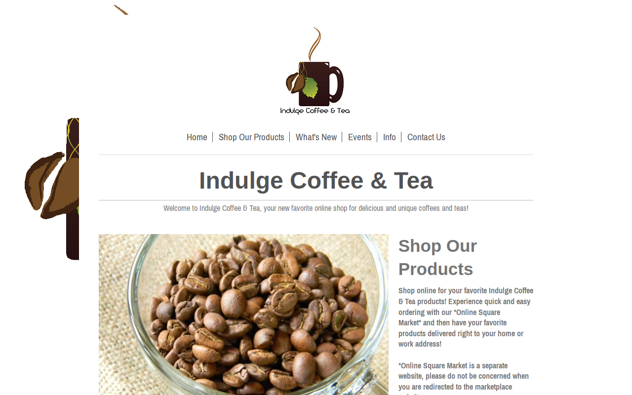 The Salvage Yard Resale Shoppe website preview