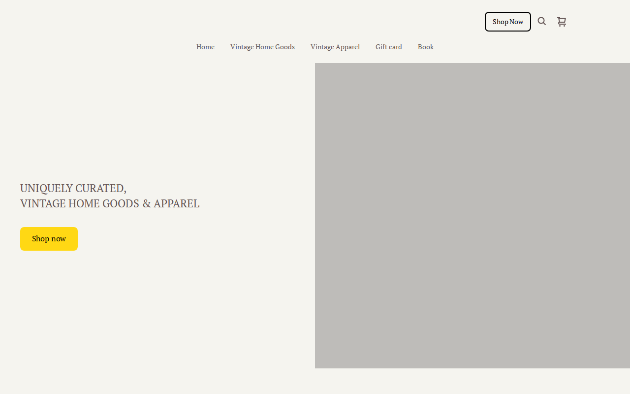 Uptown Finds website preview