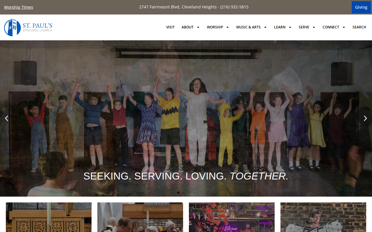 ACT II Resale Shop website preview