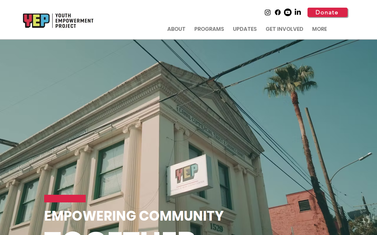 YEP Thrift Works website preview