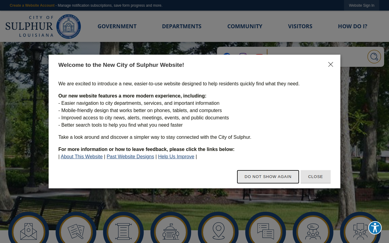 Sulphur Pawn and Discount Center website preview