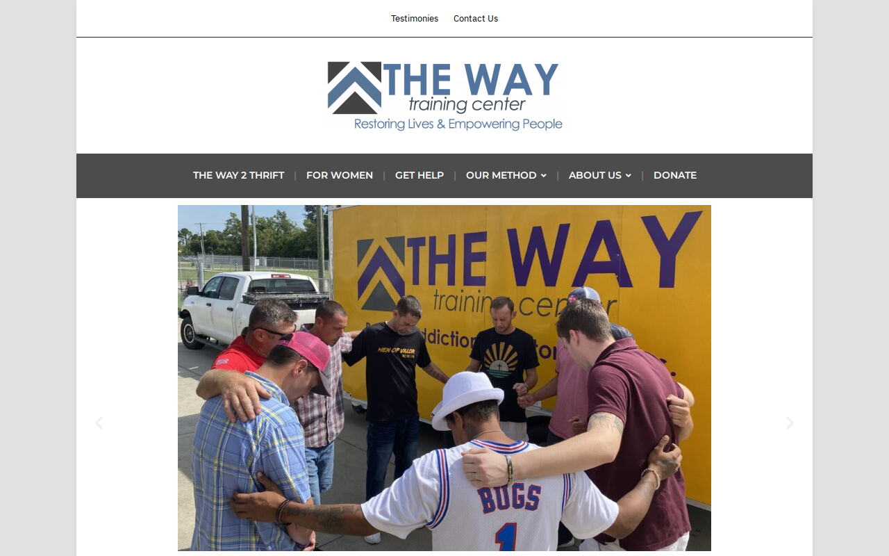 The Way 2 Thrift website preview