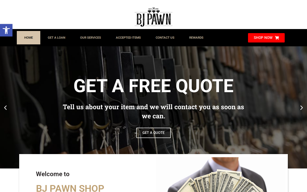 BJ Pawn website preview
