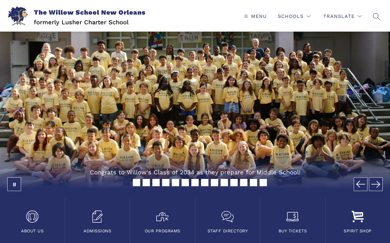 Algiers Thrift Store website preview