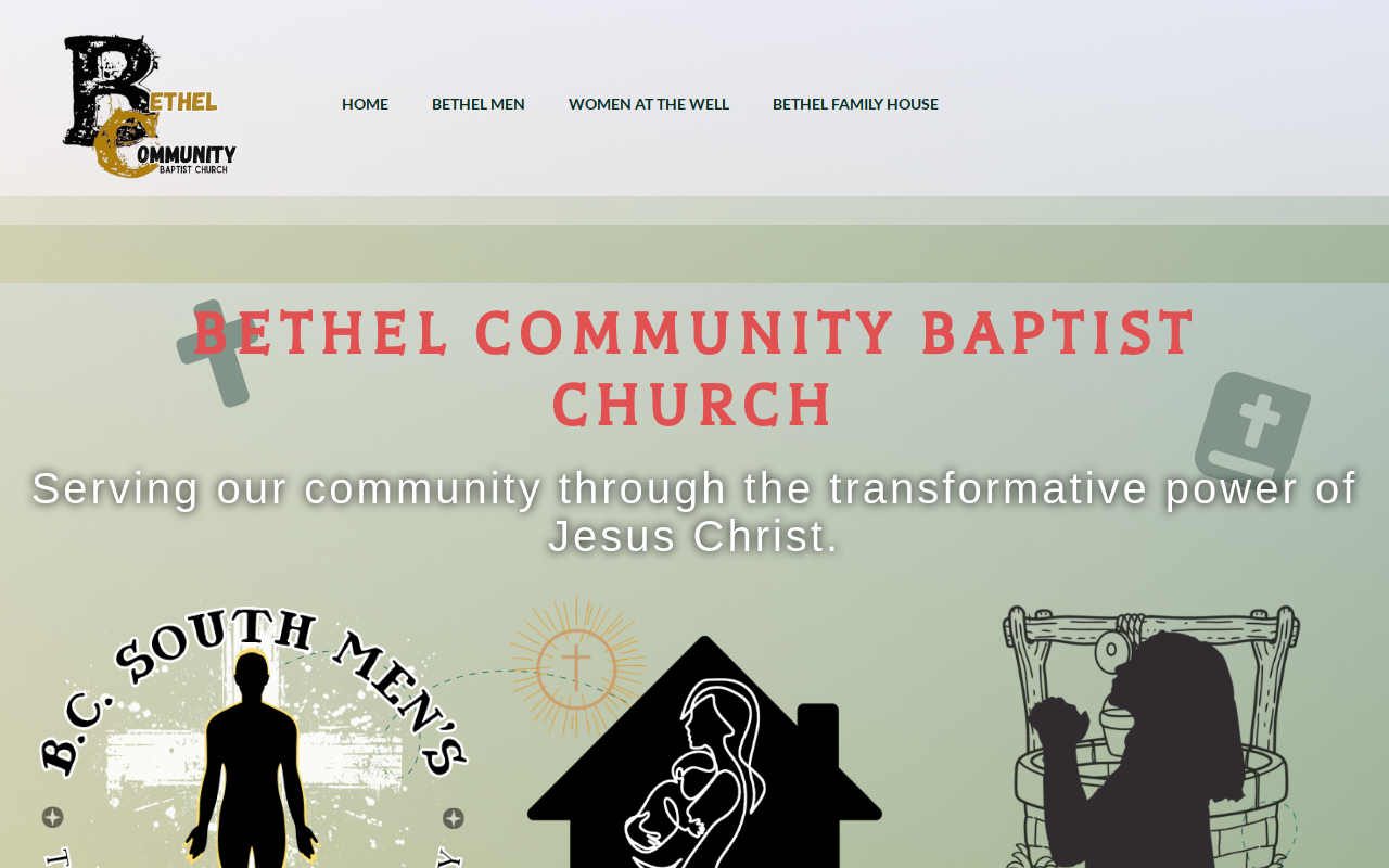 Bethel Community Thrift Store website preview