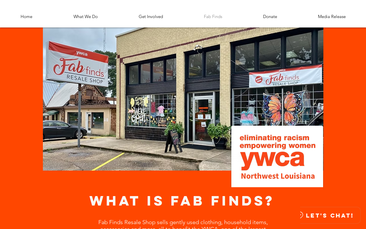 Fab Finds website preview