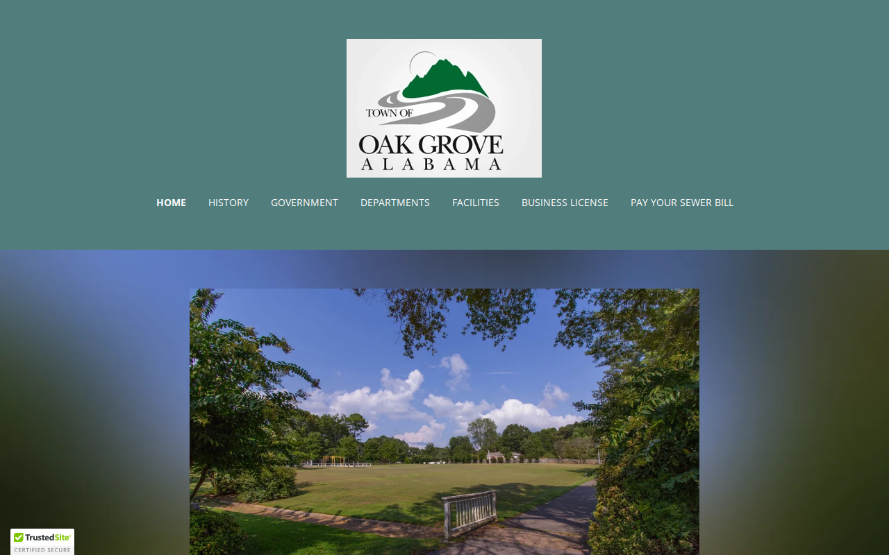 Oak Grove Pawn Shop website preview