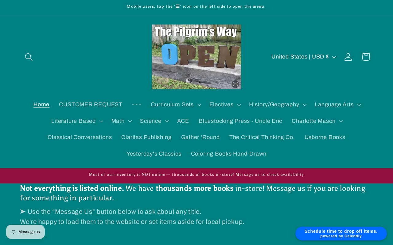 The Pilgrim's Way website preview