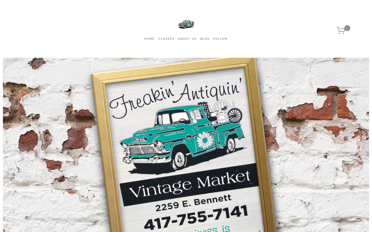 Freakin' Antiquin' Vintage Market website preview