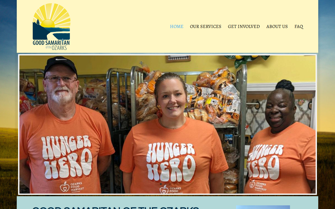 Good Samaritan of the Ozarks Waynesville Thrift Store website preview