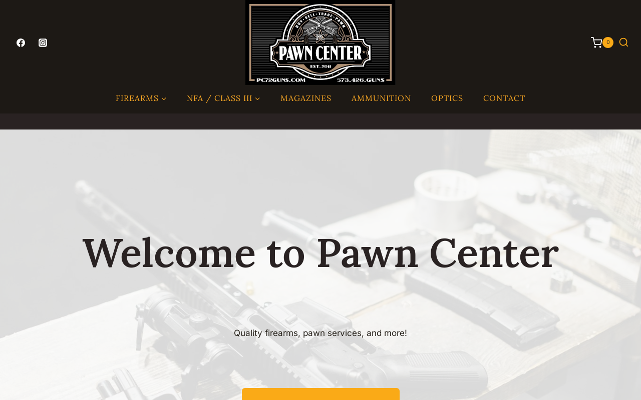 Pawn Center LLC website preview