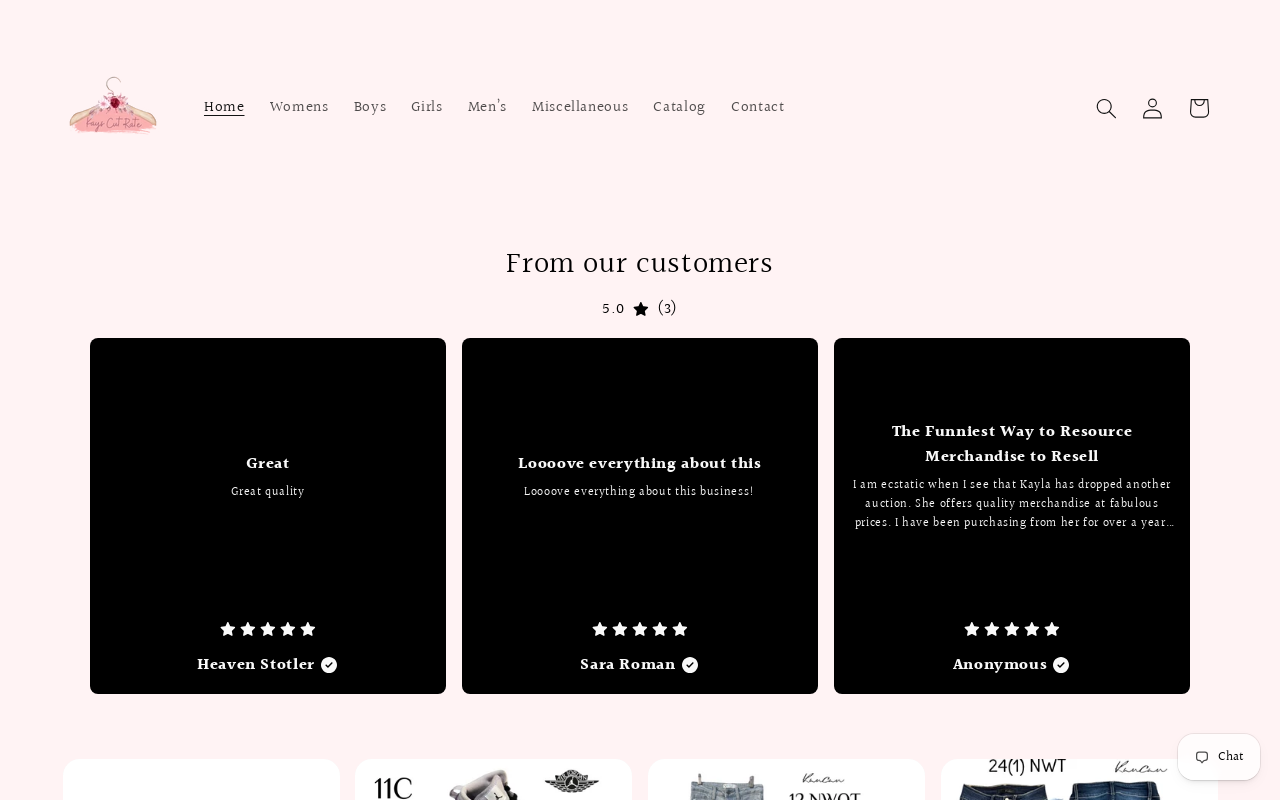 Kay’s Cut-Rate LLC website preview