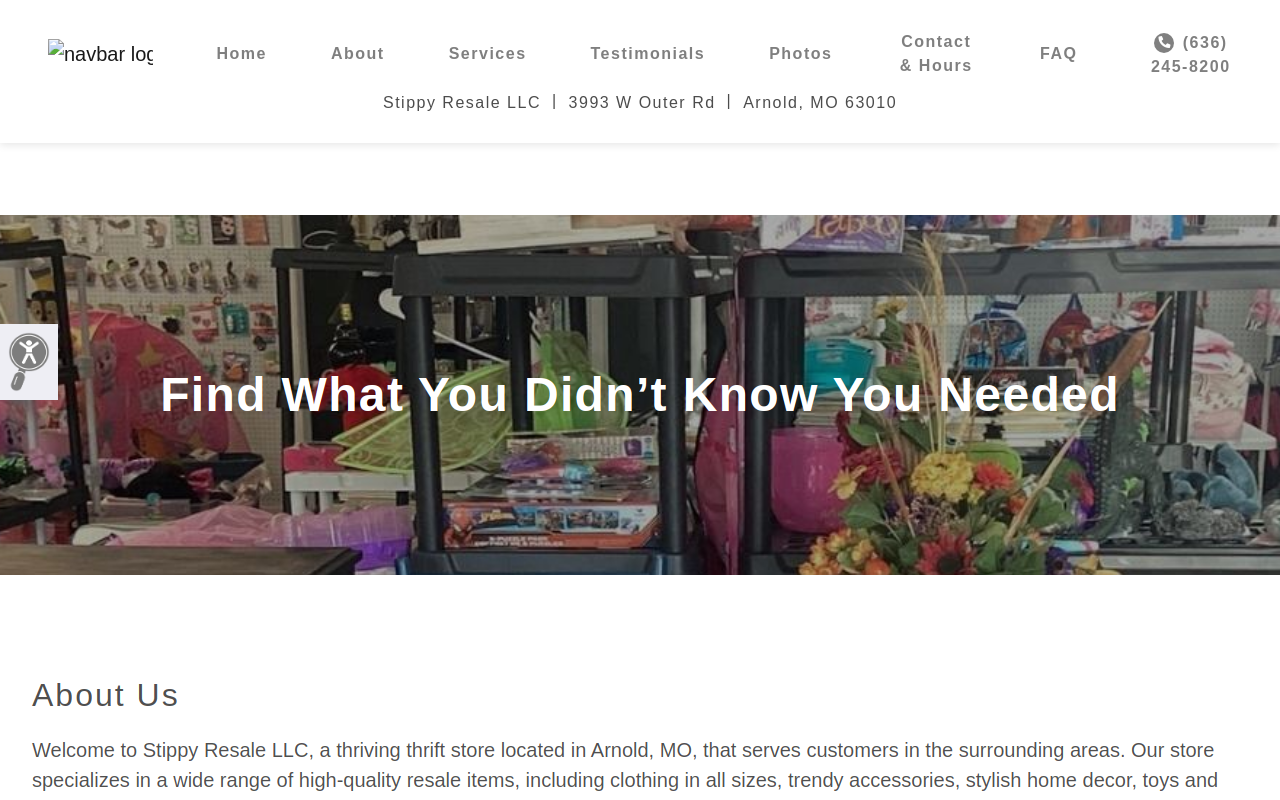 Stippy Resale LLC website preview