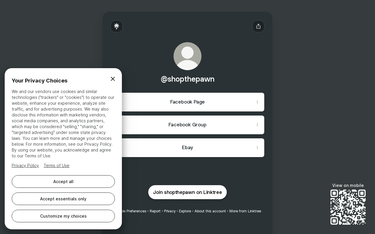 The Pawn website preview