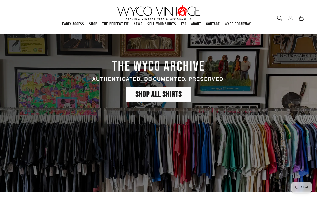 WyCo Vintage website preview